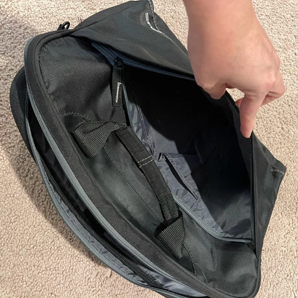 ASUS Nereus Carry Bag Black Charcoal Carry Laptop Bag Removable Strap.